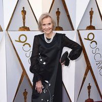 Eva Marie Saint at the red carpet of the Oscars 2018