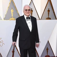 James Ivory at the Oscars 2018 red carpet