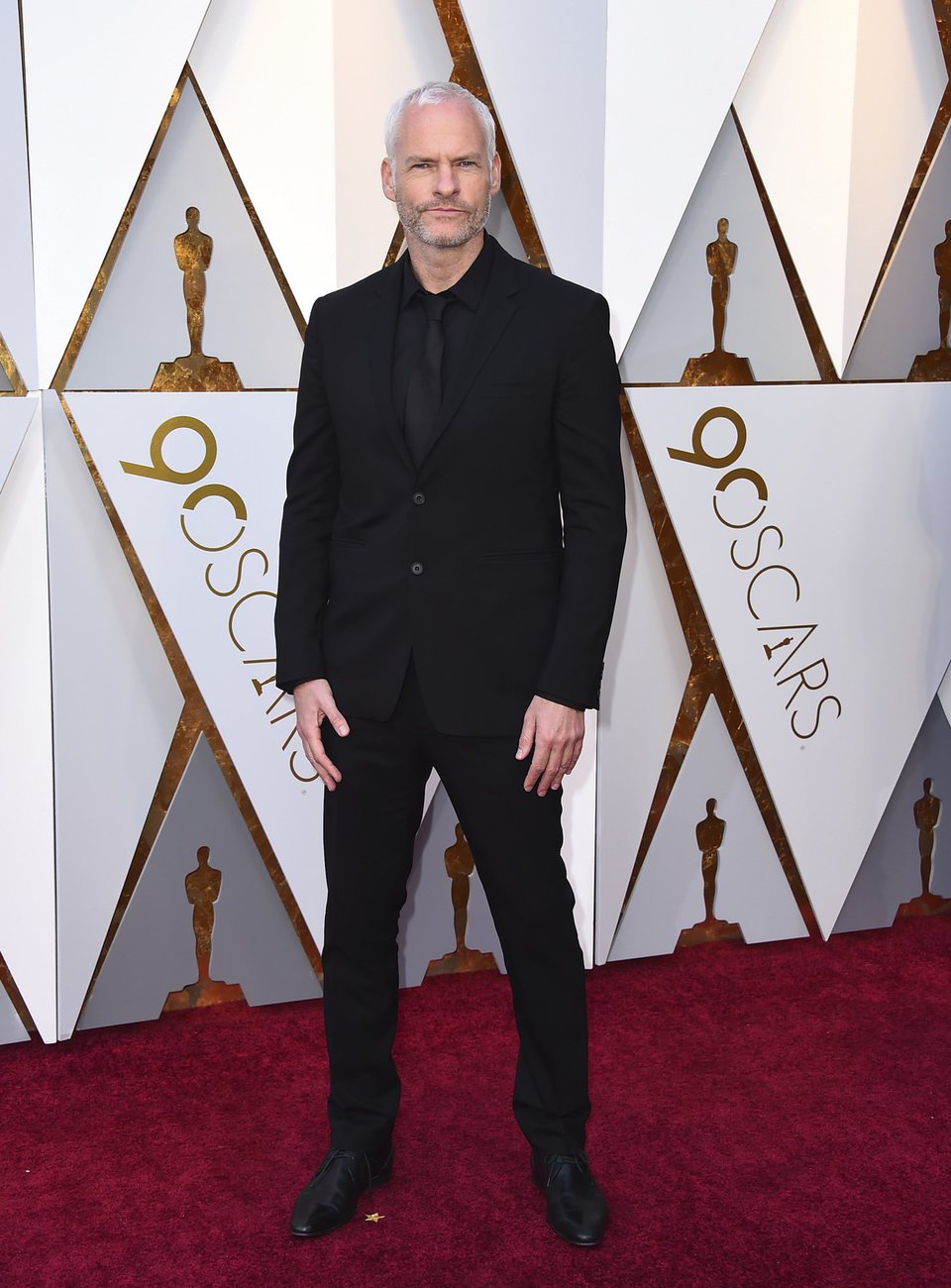 Martin McDonagh at the Oscar 2018 red carpet