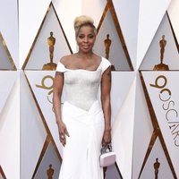 Mary J. Blige at the Oscar 2018 red carpet