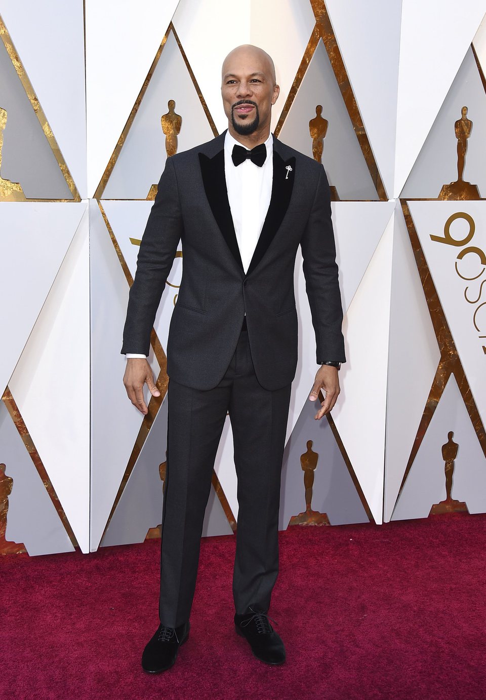 Common at the Oscars 2018 red carpet