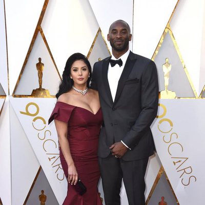 Kobe Bryant y Vanessa Laine Bryant at the Oscars 2018 red carpet