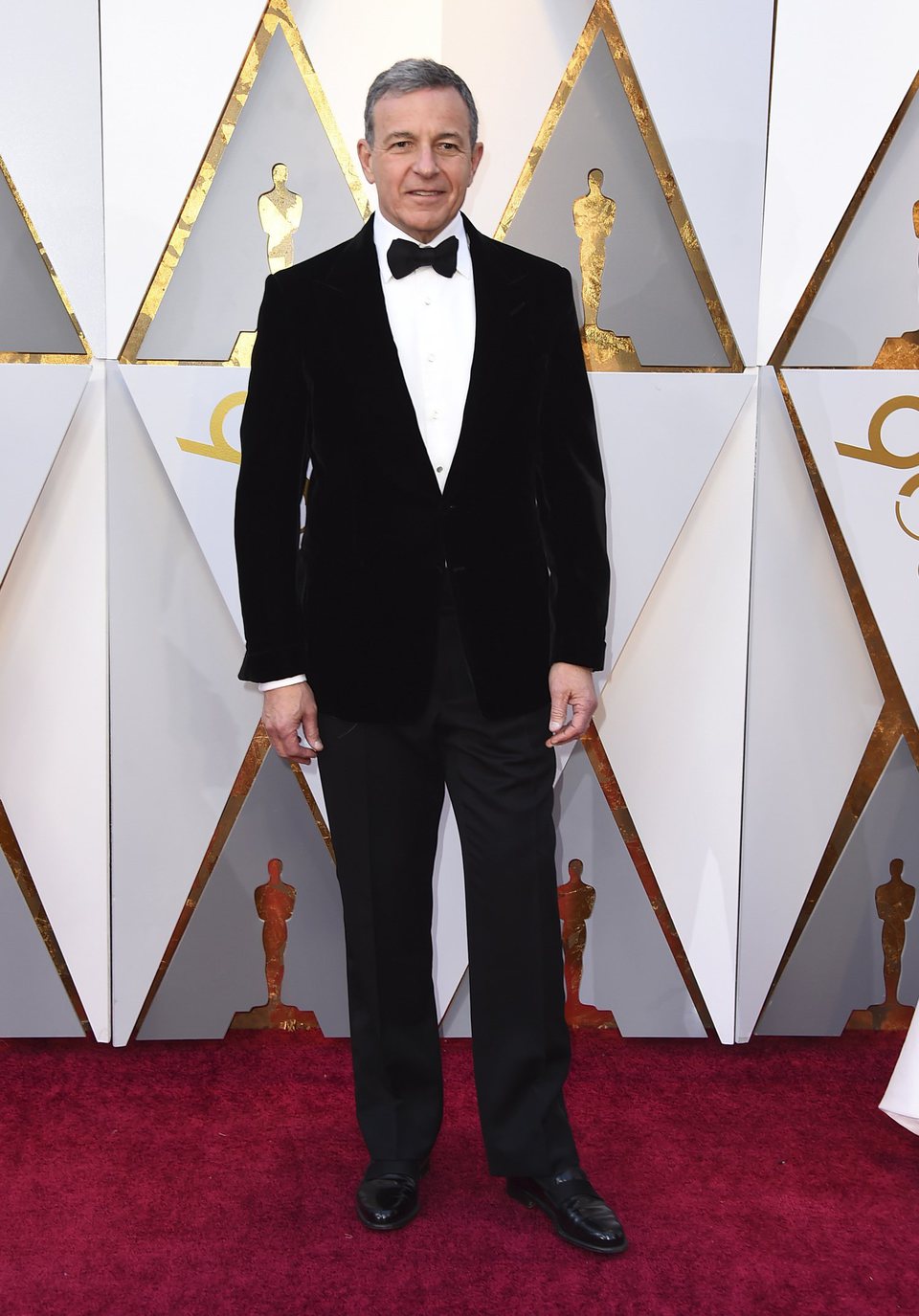 Bob Iger at the Oscars 2018 red carpet