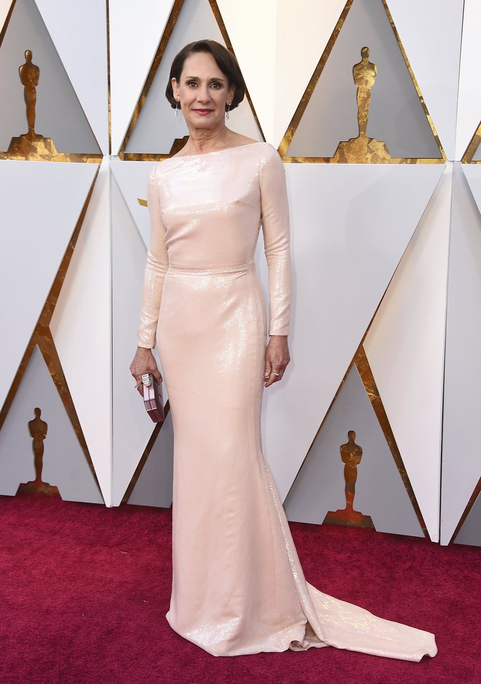 Laurie Metcalf at the Oscars 2018 red carpet