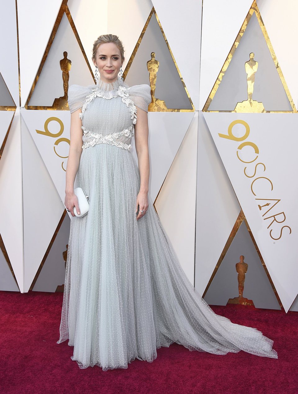 Emily Blunt at the Oscar 2018 red carpet