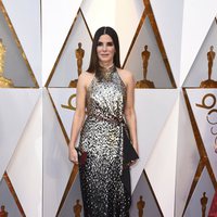 Sandra Bullock at the Oscar 2018 red carpet