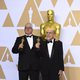 Alex Gibson and Richard King winners of the Oscar for Best Sound Editing for 'Dunkirk'