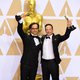 Dan Cogan and Bryan Fogel winners of the Oscar for Best Documentary Feature in 'Icarus'