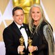 Lee Unkrich and Darla K. Anderson, winners of Best Animated Feature Film Oscar for 'Coco'