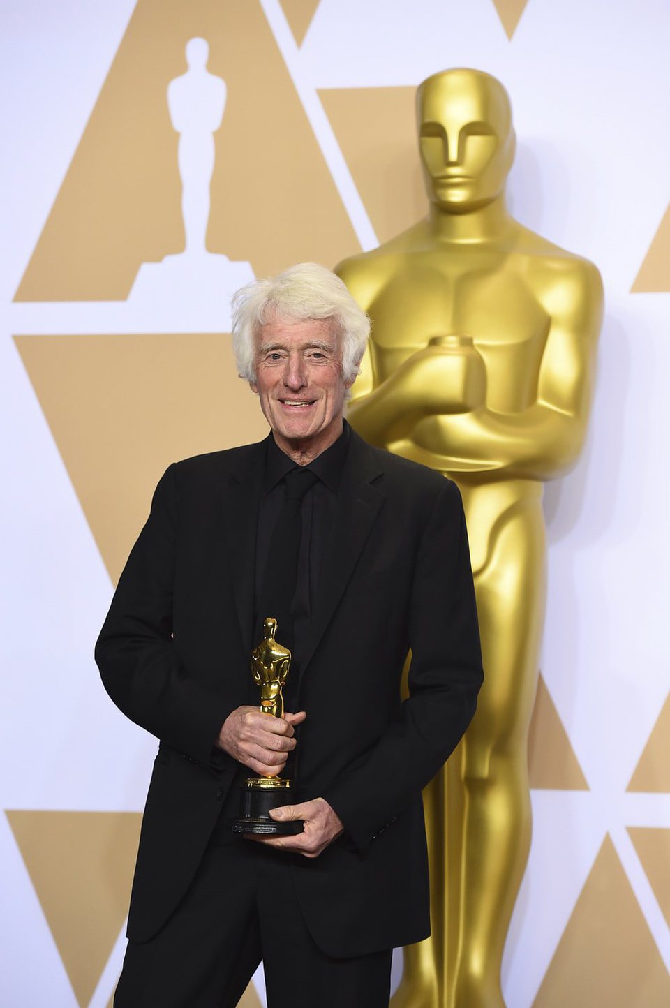 Roger Deakins, winner of the Best Cinematography Oscar for 'Blade Runner 2049'