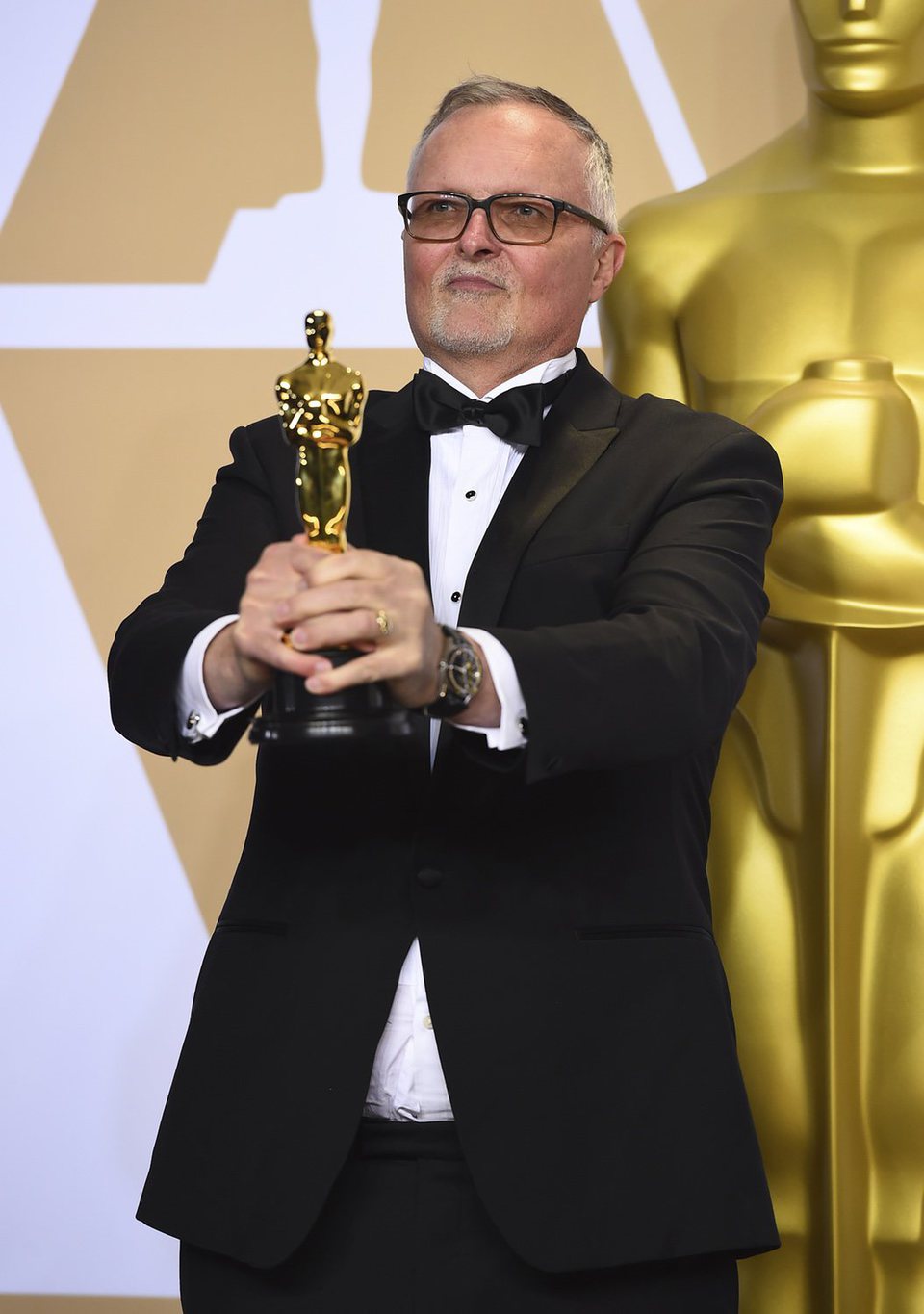 Lee Smith, winner of the best film editing Oscar for 'Dunkirk'