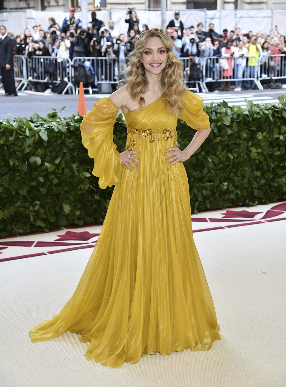 Amanda Seyfried at the Met Gala 2018