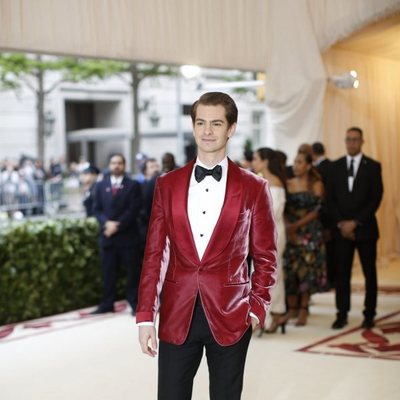 Andrew Garfield at the Met Gala 2018