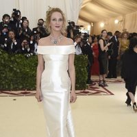 Uma Thruman at the Met Gala 2018