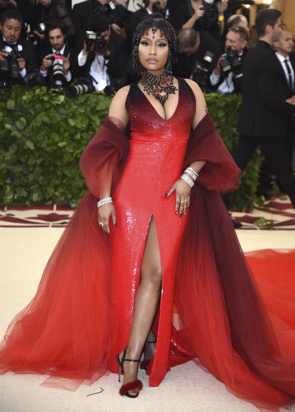 Nicki Minaj at the Met Gala 2018