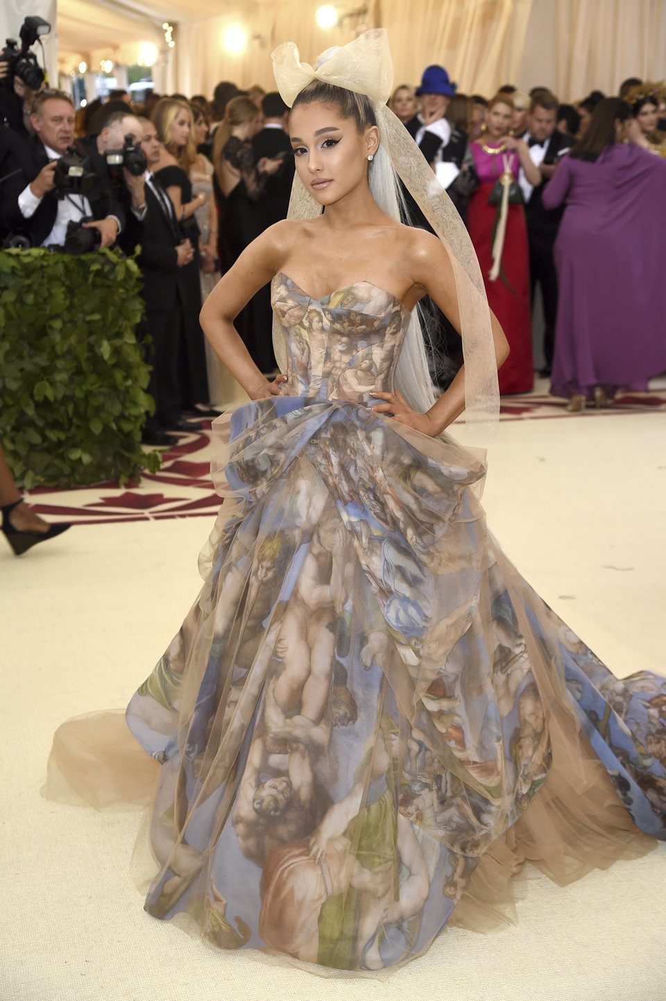 Ariana Grande at the Met Gala 2018