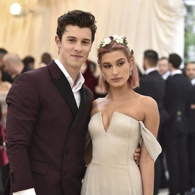 Shawn Mendes and Hailey Baldwin at the Met Gala 2018