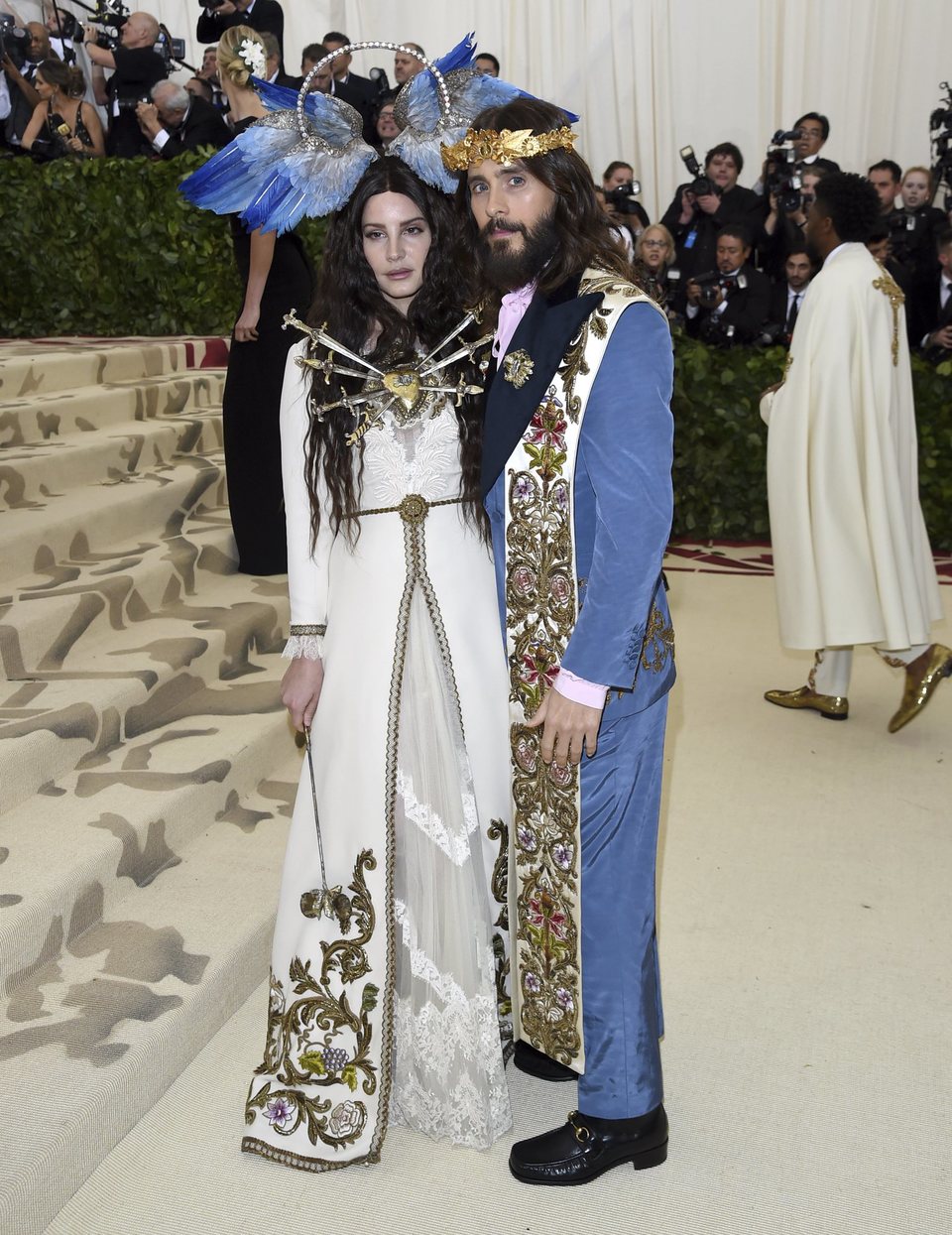 Jared Leto and Lana del Rey at the Met Gala 2018