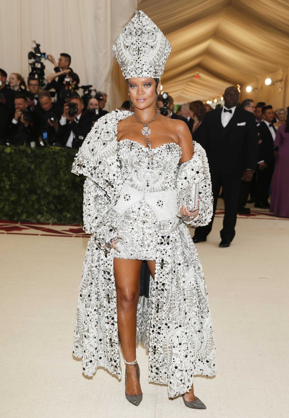 Rihanna at the Met Gala 2018