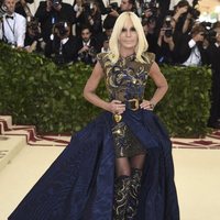 Donatella Versace at the Met Gala 2018