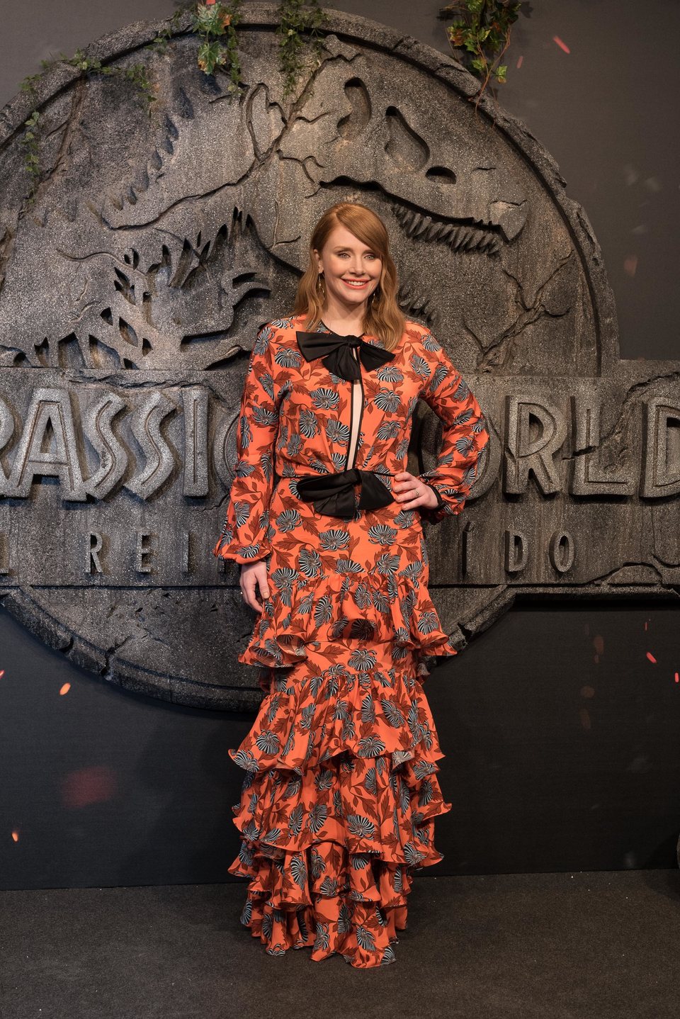 Bryce Dallas-howard at the 'Jurassic World: Fallen kingdom' world premiere in Madrid