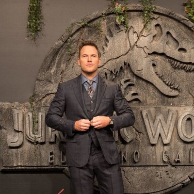 Chris Pratt at the 'Jurassic World: Fallen Kingdom' world premiere in Madrid