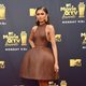 Zendaya at the MTV Movie & TV Awards 2018 red carpet