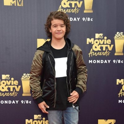 Gaten Matarazzo at the MTV Movie & TV Awards 2018 red carpet