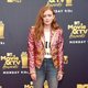 Sadie Sink at the MTV Movie & TV Awards 2018 red carpet