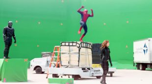 Tom Holland's Spider-Man behind the scenes from 'Captain America: Civil War'