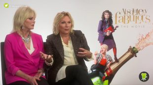 Jennifer Saunders and Joanna Lumley: "Our characters are almost cartoons"