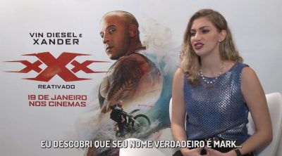 Vin Diesel embarrasses Carol Moreira in an interview