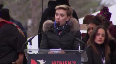 The passionate speech of Scarlett Johansson at the Women's March