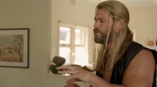 Thor pays rent with asgardian coins and a pumpkin