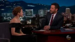 Emma Watson admits on Jimmy Kimmel's program having been a loser