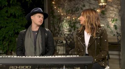 Ashley Tisdale and Lucas Grabeel sing 'What I've Been Looking For' from 'High School Musical' ten years later