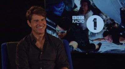 Tom Cruise laughs watching his memes