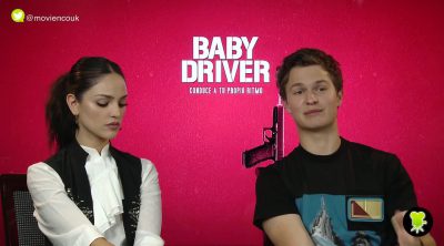 Ansel Elgort and Eiza González ('Baby Driver') interview