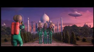 'Mars Attacks' - The martians destroy the Earth