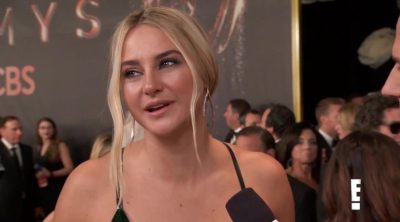 Shailene Woodley in the Emmys 2017 red carpet