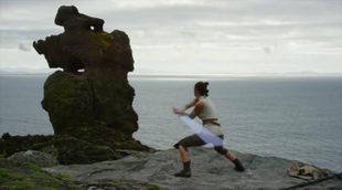 'Star Wars: The Last Jedi' - Training with lightsabers