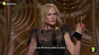 Nicole Kidman speech at Golden Globes 2018