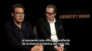 Joe Wright & Gary Oldman 'behind's Churchill'