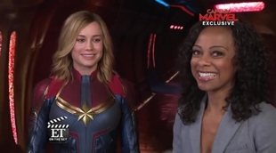 On the set of 'Captain Marvel'