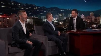 David Benioff and D.B. Weiss answer some questions about 'Game of Thrones' in 'Jimmy Kimmel Live!'