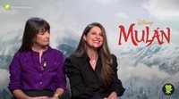 Niki Caro and Bina Daigler ('Mulan'): "We want to pay homage to the animation and experience that in a visceral way"