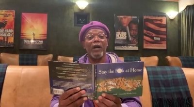 Samuel L. Jackson wants you to "stay the f*** at home"