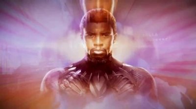 Tribute to Chadwick Boseman in the 'Black Panther' Marvel Studios Logo