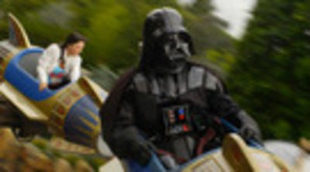 Spot Darth Vader in Disneyland