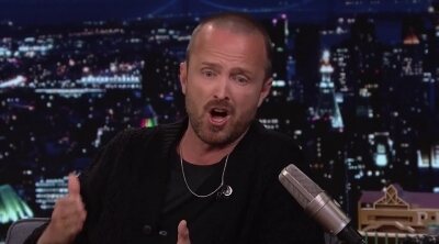 Aaron Paul asked Bryan Cranston to be the godfather of his son